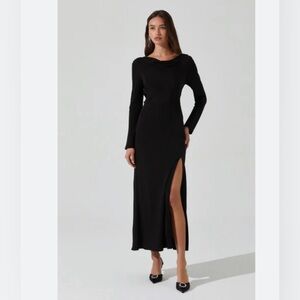 ASTR the label Black sweater dress